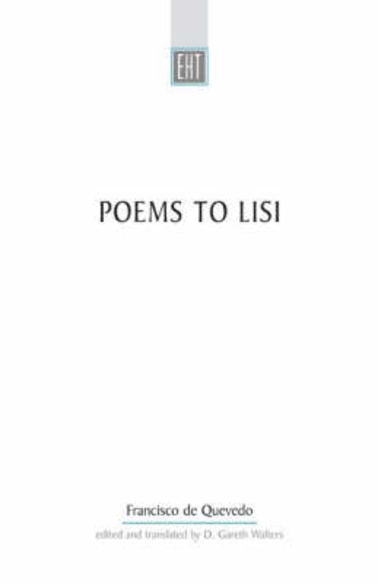 Cover image for Poems To Lisi ISBN 9780859899390